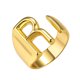 thumbnail image 1 of Anillo de moda para mujer, anillo de pareja, anillo de apertura de 26 letras, joyería Wmkox8yi  sjalhkljlk2517, 1 of 1