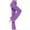 4-Purple, variant on WHLBF Womens Plus Size Pants Stretch Yoga Leggings Fitness Full Length Sports Active Pants