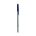 thumbnail image 2 of Universal UNV27421 Fine 0.7 mm Stick Ballpoint Pen - Blue Ink, Gray/Blue Barrel (1 Dozen), 2 of 8