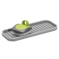 thumbnail image 2 of InterDesign 63883 9 x 3.5 in. Silicone Lineo Sink Tray - Gray, 2 of 3