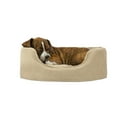 thumbnail image 3 of Snuggle Terry & Suede Oval Pet Bed - S, 3 of 5