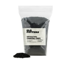 Old Potters Premium Horticultural Charcoal Chips – Organic, pH-Balancing, Moisture-Control for Terrariums, Orchids & Soil Health 12 Quart
