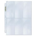 thumbnail image 1 of Ultra PRO 6-Pocket Platinum Page with 2-1/2 X 5-1/4 Pockets, 1 of 1