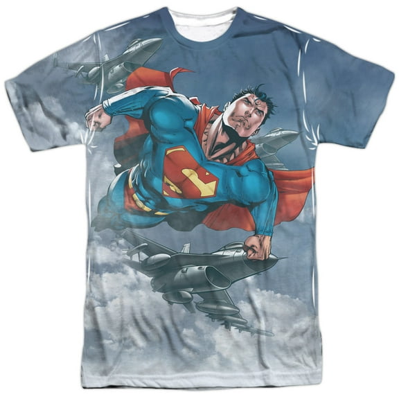 Superman - In The Sky - Short Sleeve Shirt - XXX-Large