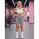 thumbnail image 2 of Set De Dos Biker Short Mujer Stretch Unitalla Shore Dama Chores Gym Talle Alto, 2 of 5