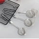 thumbnail image 2 of Cuchara con fugas de perlas de acero inoxidable, olla con fugas de alambre de acero inoxidable, tienda de té de la leche con fugas, utensilios de cocina, 3 uds., 2 of 5