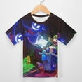 thumbnail image 3 of Luigi's Mansion Unisex T-Shirt for Boys Girls Short Sleeve Sports Top Breathable Blouse 3D Prints Tee Shirts Casual Children Clothing 160CM, 3 of 8