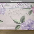 thumbnail image 6 of Ambesonne Shabby Flora Place Mats Set of 4, Bride Hydrangeas, Standard Size, Purple and Pale Pink, 6 of 6