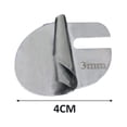 thumbnail image 2 of jifeng Sewing Rolled Hemmer Foot Durable Replacement Sturdy Rolled Hem Presser Foot 3mm, 2 of 9