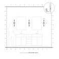 thumbnail image 5 of Livex Lighting - Lund - 20W LED ADA Bath Vanity in Modern Style - 4.38 Inches, 5 of 11