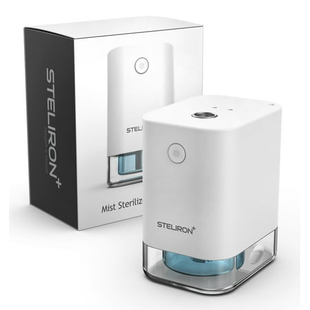 Steliron Automatic Mist Hand Sanitizer, Inferred Touchless Anti Bacterial Alcohol Dispenser