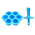 thumbnail image 1 of Less Than 5 Ice Cube Mold Kids with Colorful Plastic Sticks Silicone 7 Hole Ice Classic Trays Reusable 7 Holes Silicone with Sticks Non Stick DIY Ice for Kitchen, 1 of 8
