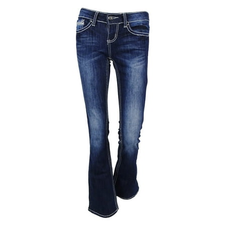 how womens barely bootcut jeans 3 4