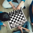 thumbnail image 1 of Plastic Outdoor International Chess, Fine Workmanship International Chess  For Outdoor Games For Kid Toy For Outdoor Party For Brain Game, 1 of 8