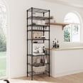 thumbnail image 4 of IZEUK 8 Tier 2000 lbs Storage Shelves, Separable Shelf Organizer for Pantry Closet, 23.6" W x 13.8" D x 79.5" H, Black, 4 of 6