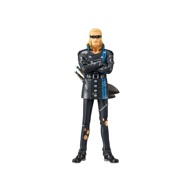 Figura Banpresto, película de una sola pieza, casco rojo, 6,7 cm