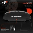 thumbnail image 2 of A-Premium Front Ceramic Disc Brake Pads Set Compatible with Select Toyota Lexus Scion and Pontiac Models - Corolla Matrix Prius V RAV4 HS250h xD xB Vibe with Hardware 4 Pcs, 2 of 8