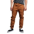 thumbnail image 6 of Victorious Men's Drop Crotch Stretch Jogger Twill Pants, Up To 5X, 6 of 6