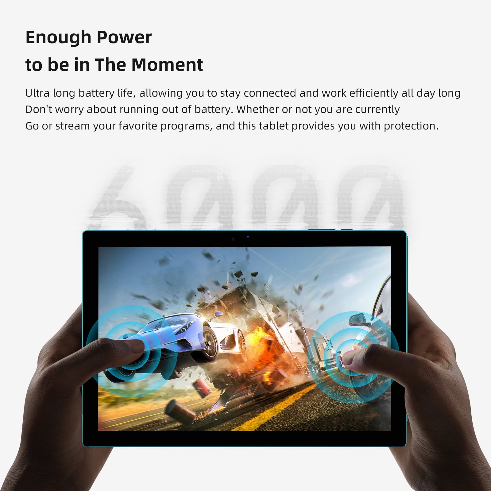 Android 15 Tablet 10 Inch Tablets 2 in 1 Tablet With Keyboard Include Mouse Case Stylus 5G Wifi Wifi6 32GB ROM+8GB RAM 10 IN IPS 2MP+8MP Camera 6000mAh Battery 10.1" Android Tab