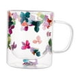thumbnail image 3 of Taza de café de doble pared, vaso de cristal transparente para batidos, capuchinos, zumos, café expreso, 3 of 9