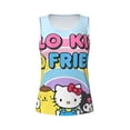 thumbnail image 4 of Lsque Sanrio Printed Workout Tank Tops for Women, Athletic Sports Tank Tops, Compression Sleeveless Dry Fit Shirts,Sleeveless Yoga Shirt-X-Large, 4 of 9