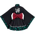 thumbnail image 3 of Cos ropa Zaomon Tanjiro mi esposa Zenyi Yanzhu purgatorio albaricoque Shouro kimono Cosplay ropa de mujer, 3 of 5