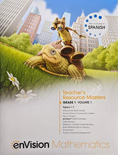enVision Mathematics 2020 Teacher Resource Masters Grade 1 Volume 1, c ...
