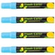 thumbnail image 1 of Marcador Neon Borrable VentDepot ChalkyBlue 4 Pzas Azul Neon Punta redonda mediana, 1 of 1