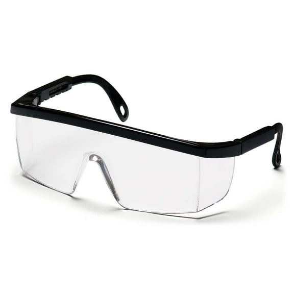 Black Frame/Clear Anti-Fog Lens