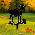 thumbnail image 3 of C-CRAFT Goat Metal Garden Stake Sign 30 inches, Custom Outdoor Yard Accent and Unique Gardener Gift, 3 of 8