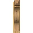thumbnail image 2 of Ekena Millwork 6"W x 18"D x 26"H Funston Rough Sawn Craftsman Outlooker, Western Red Cedar, 2 of 4