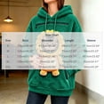 thumbnail image 6 of Womens Christmas Pet Pouch Hoodie Fuzzy Fleece Cat Dog Carrier Sweatshirt Xmas Puppy Carriers Plush Sherpa Hoodies Sweatshirts Novelty Funny Hooded Pullover, 6 of 6