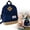 Dark Blue, variant on Yellowstone Backpack,Classic Logo Padded Notebook Sleeve,All Ages,Black Denim(Black,7.87x2.76x11.02in)