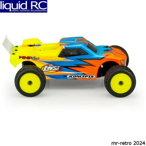JConcepts Inc. Finnisher - Mini-T 2.0 body w/ rear spoiler JCO0420 Electric Car/Truck Option Parts