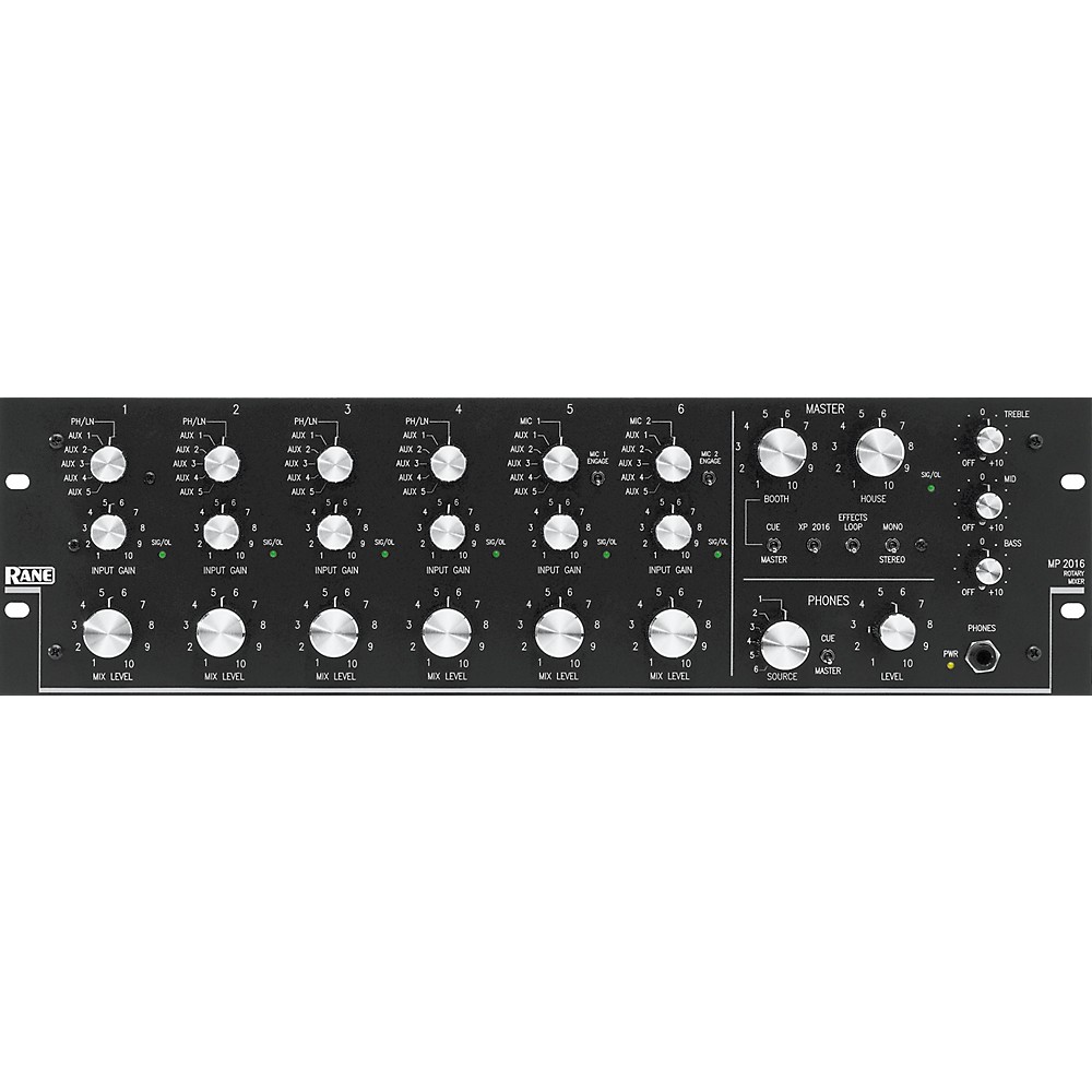 suppe Fremhævet turnering RANE MP2016 Rotary DJ Mixer - Walmart.com