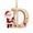 D, variant on Christmas Initial Ornaments, Personalized DIY 26 Letters Christmas Tree Decoration Pendant, Acrylic Initial Shape Xmas Tree Hanging Decor Christmas Gifts "O"
