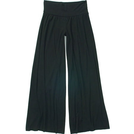Juniors Wide-Leg Stretch Pant