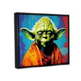 thumbnail image 4 of Stupell Industries Pop Style Sci-Fi Creature Fairy Tales & Fantasy Painting Black Floater Framed Canvas Art Print Wall Art, 31 x 25, 4 of 10