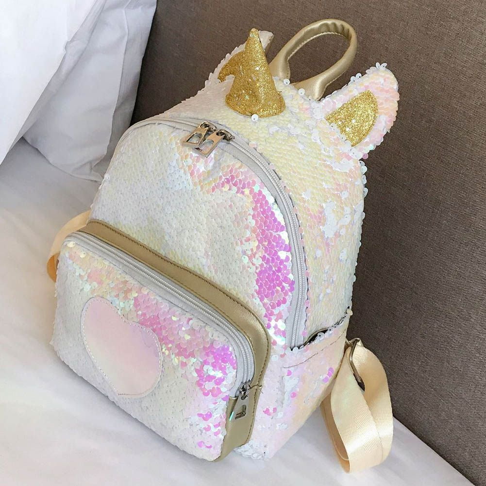 fuzzy unicorn backpack walmart