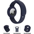 thumbnail image 2 of TopPerfect Correa de reloj de silicona para Apple Airtag Tracker Case para Airtag GPS Anti-Lost Locator, fácil de instalar, adecuado para niños pequeños, bebés, niños, ancianos (naranja) Ormromra WMZL-1917-4, 2 of 7