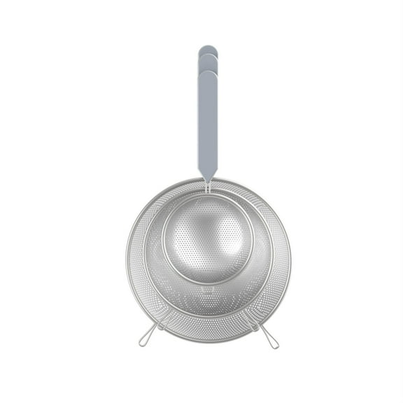STRAINER ABS/SS NCKL 3PC (Pack of 1)