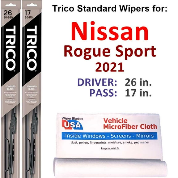 2021 Nissan Rogue Sport Wiper Blades (Set of 2)