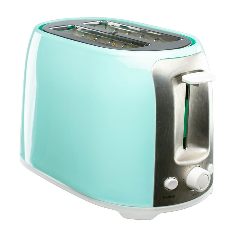 Btwd Cool Touch 2 Slice Extra Wide Slot Toaster in Blue