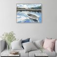 thumbnail image 2 of Cuadro Decorativo - lago de la mañana Jr  Impresión en canvas, estrechado, 2 of 2