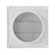 thumbnail image 4 of Kenally Rejillas de pared de 6 pulgadas, rejilla de ventilación de aire, cubierta de ventilación, plástico blanco, 200x200x40mm, calefacción, Herramientas eléctricas 6 pulgadas Kenally TO000093-01, 4 of 6