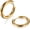 C01: 10mm Gold(THK 2.0mm), variant on 316L Surgical Stainless Steel Huggie Hoop Earrings 6mm 8mm 10mm 11mm 12mm 14mm Hypoallergenic Earrings Hoop Cartilage Helix Lobes Hinged Sleeper Earrings For Men Women