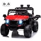 thumbnail image 3 of Historyli Auto eléctrico para montar: volante realista,asiento espacioso con cinturón de seguridad,espacio de almacenamiento independiente,neumáticos duraderos con amortiguadores y control remoto, 3 of 7
