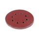 thumbnail image 3 of Discos De Lijado Discos De Lijado Rojos 10PCS 125mm Papeles De Lija De Grano Almohadillas De Pulido Para Reparación De Automóviles Pulido De Superficies De Hierro ANGGREK Otros, 3 of 3
