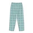 thumbnail image 5 of Xecao Blue Print Women's Straight Lounge Pajama Pants: The Epitome of Relaxed Sleepwear, 5 of 9