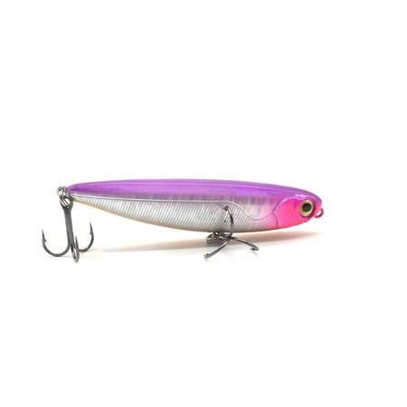 Topwater Pencil 6G/12G Surface Walker Fishing Lure Artificial Saltwater Bass Hard Bait Tackle Walk Z-Shaped Dog Stream River C 3 6g 60mm